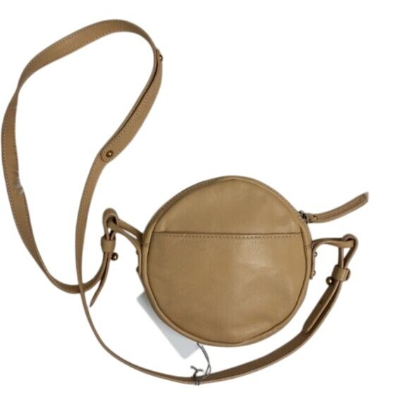 Cynthia Vincent Studded Leather Crossbody Bag With Adjustable Strap - Picture 4 of 4